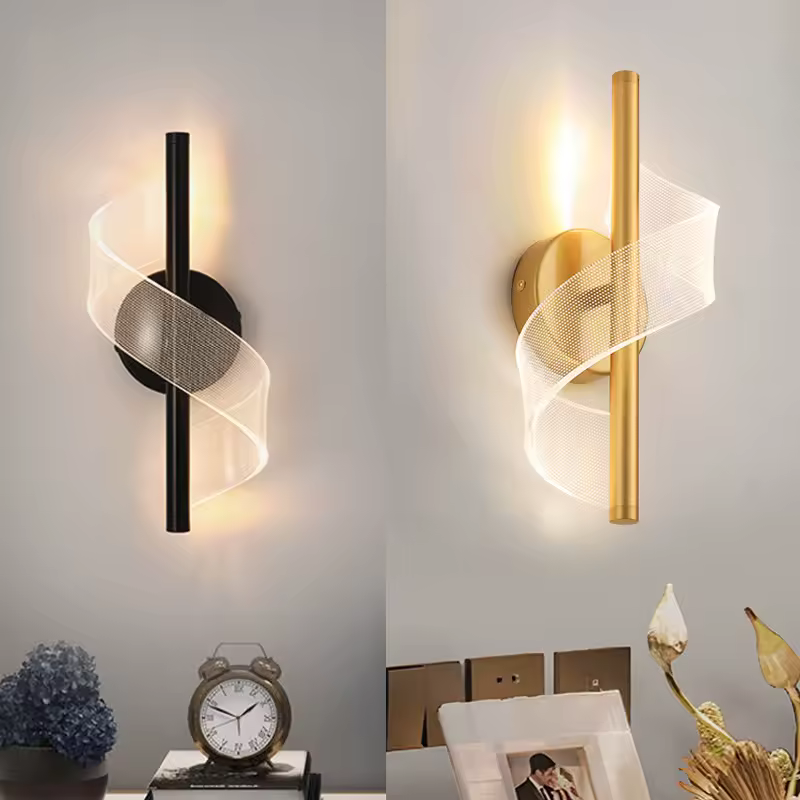 Applique Murale Scandinave LED – Luminaire Design pour Intérieur Moderne - Décoration murale Zélor